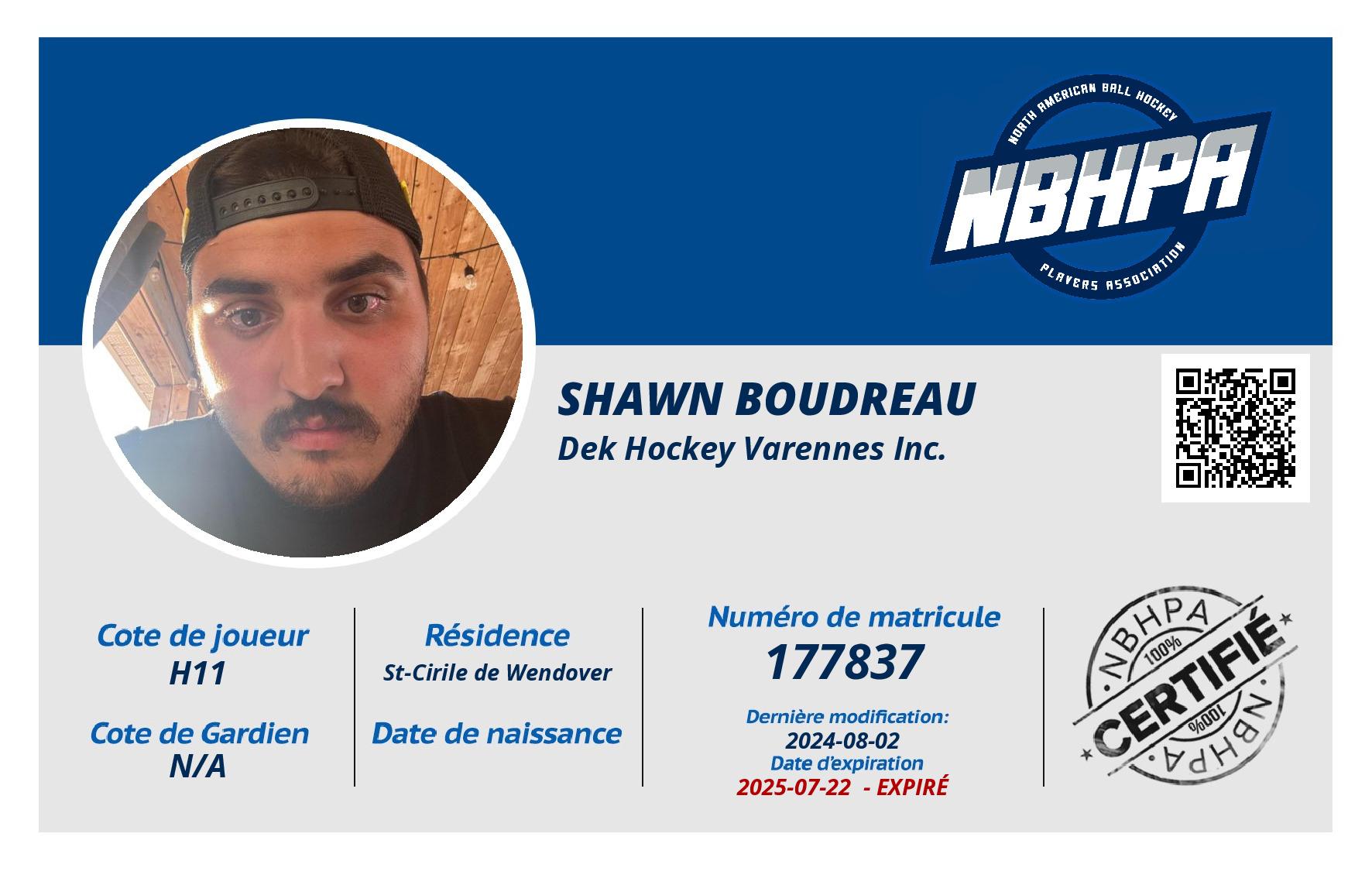 Shawn Boudreau