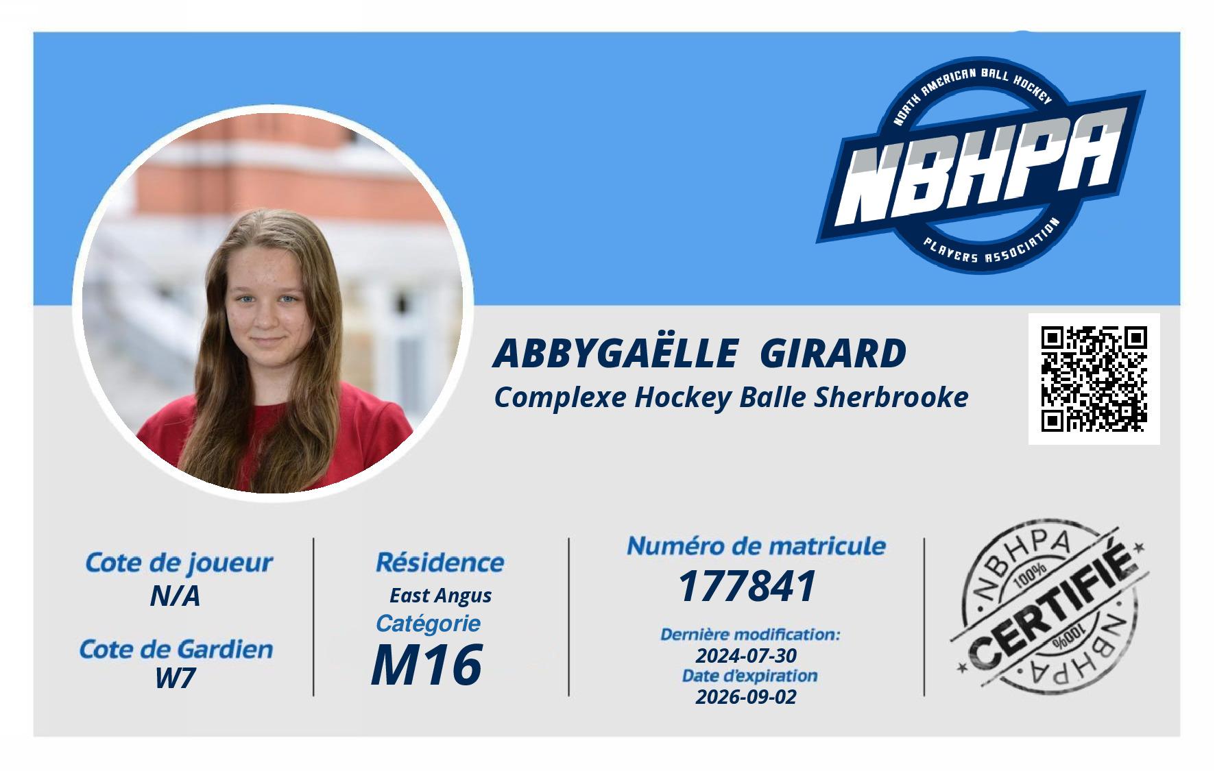 Abbygaëlle  Girard