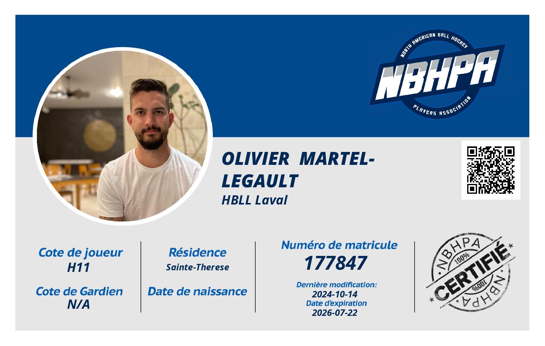 Olivier  Martel-Legault