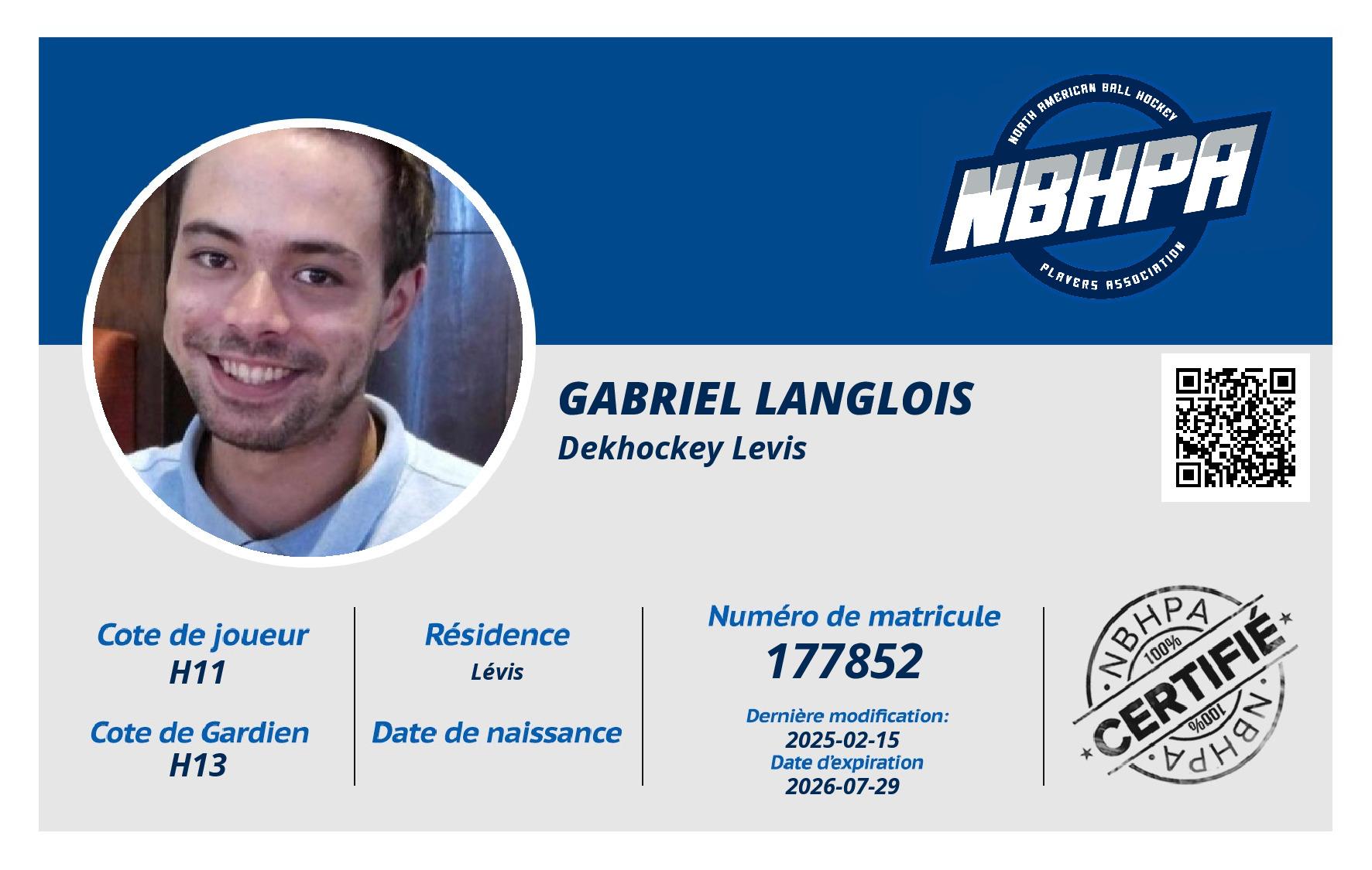Gabriel Langlois