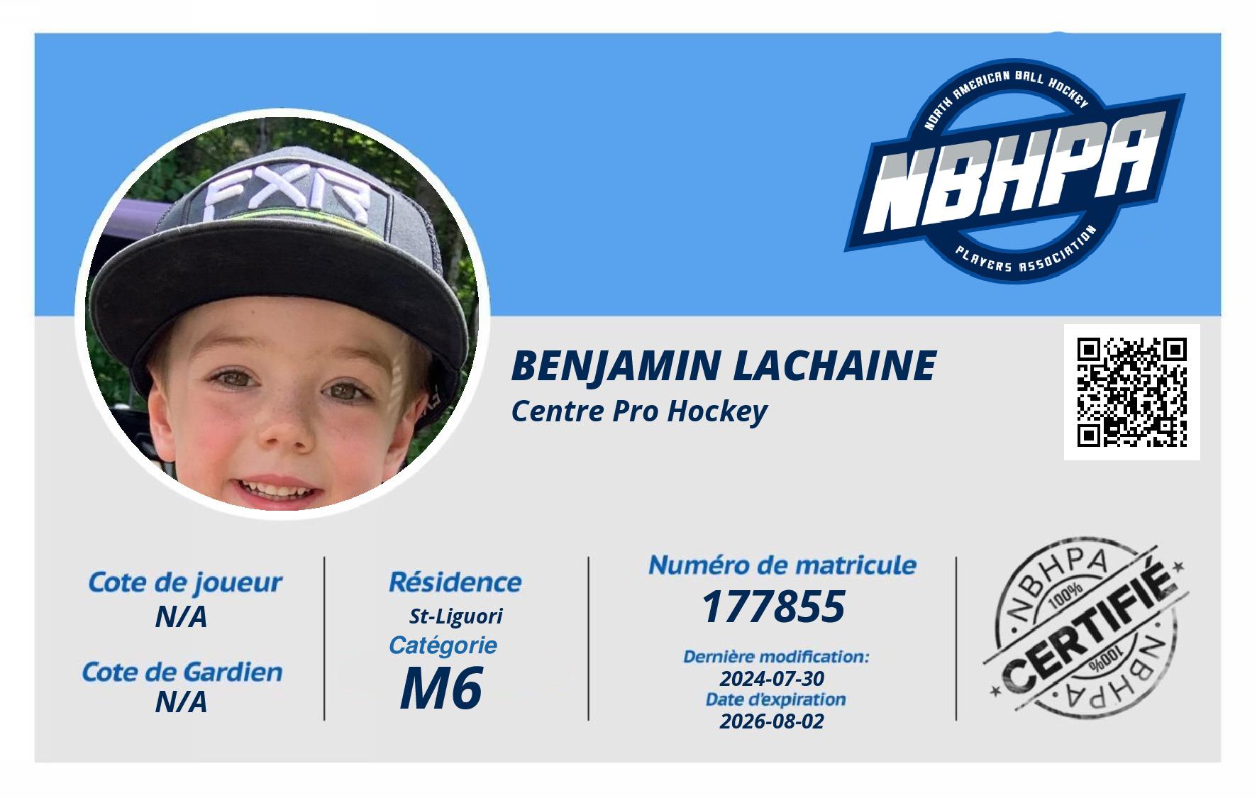 Benjamin Lachaine