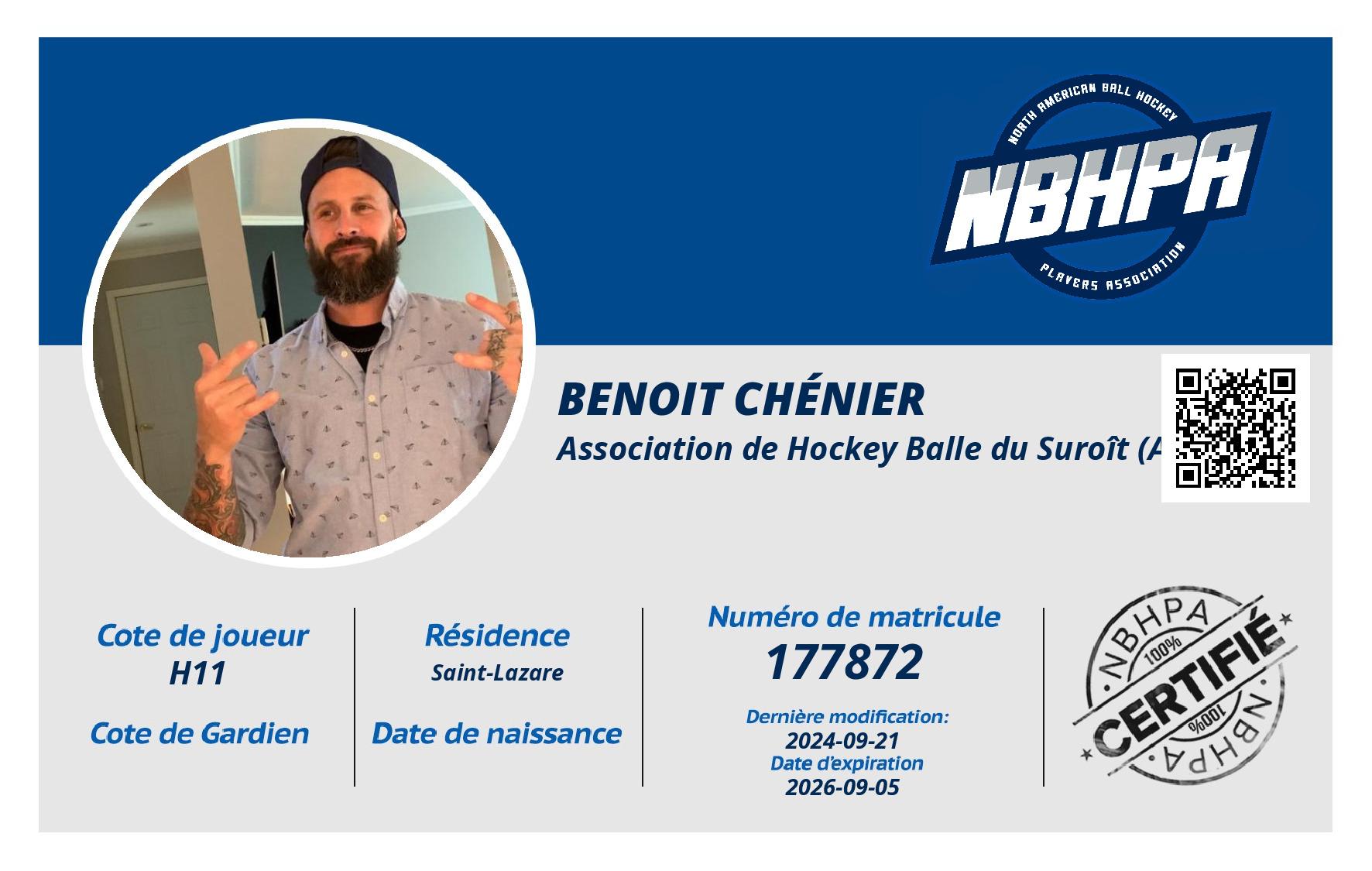 Benoit Chénier