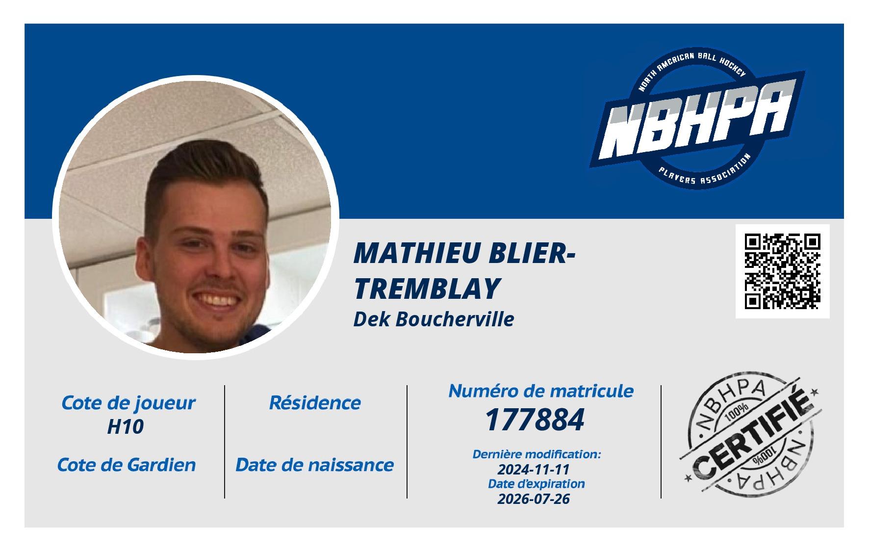Mathieu Blier-Tremblay