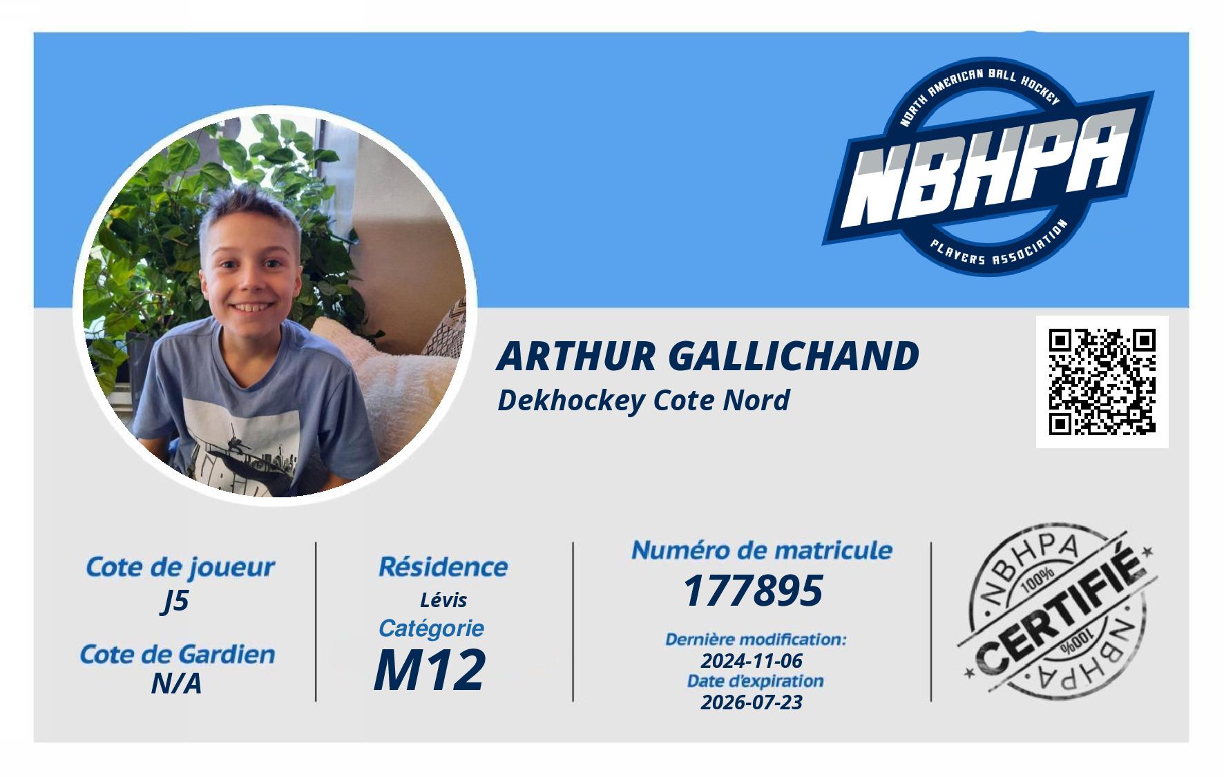 Arthur Gallichand