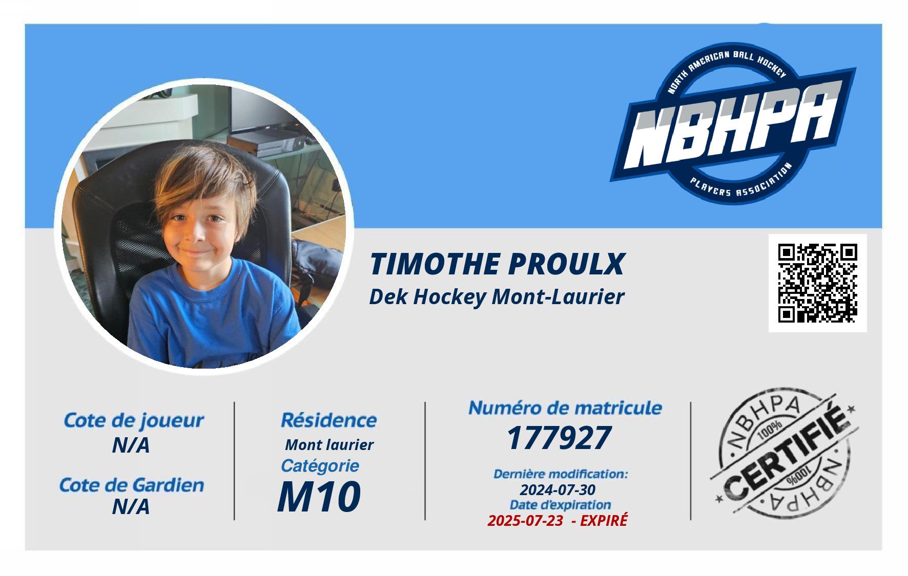 Timothe Proulx