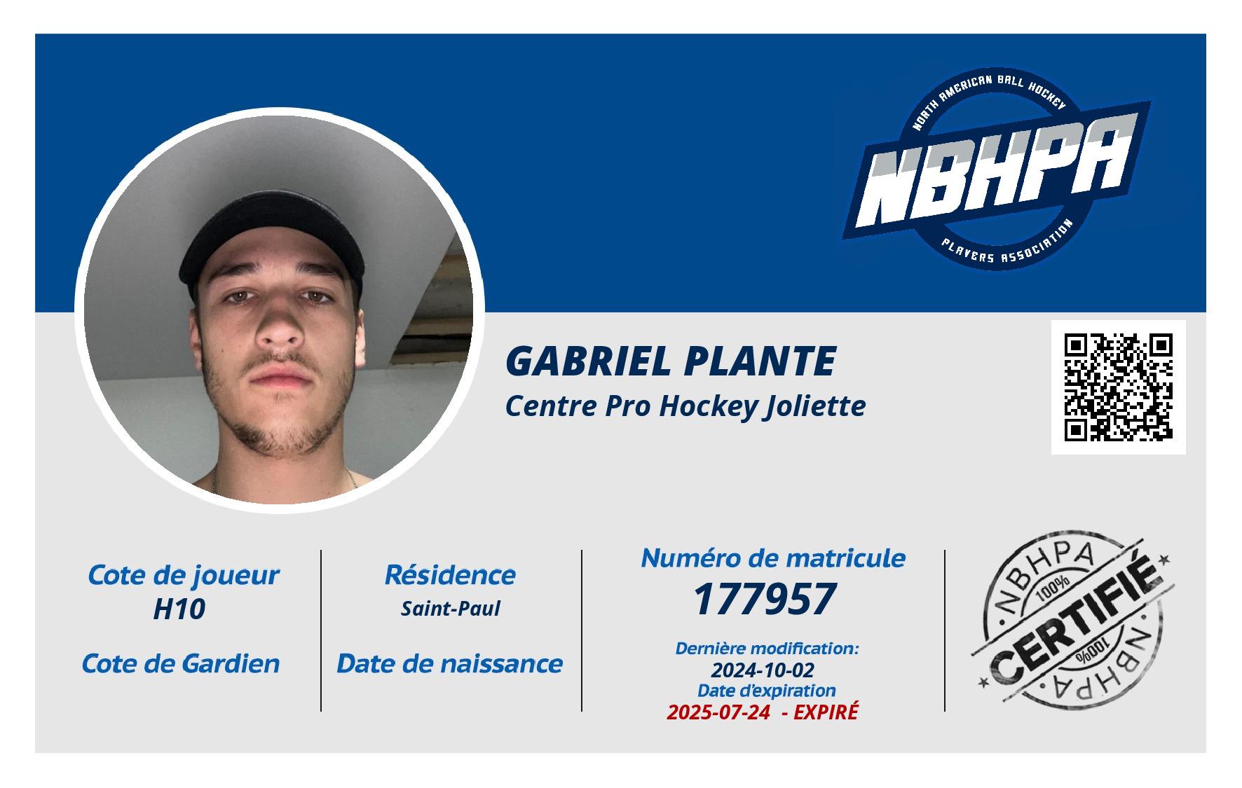 Gabriel Plante