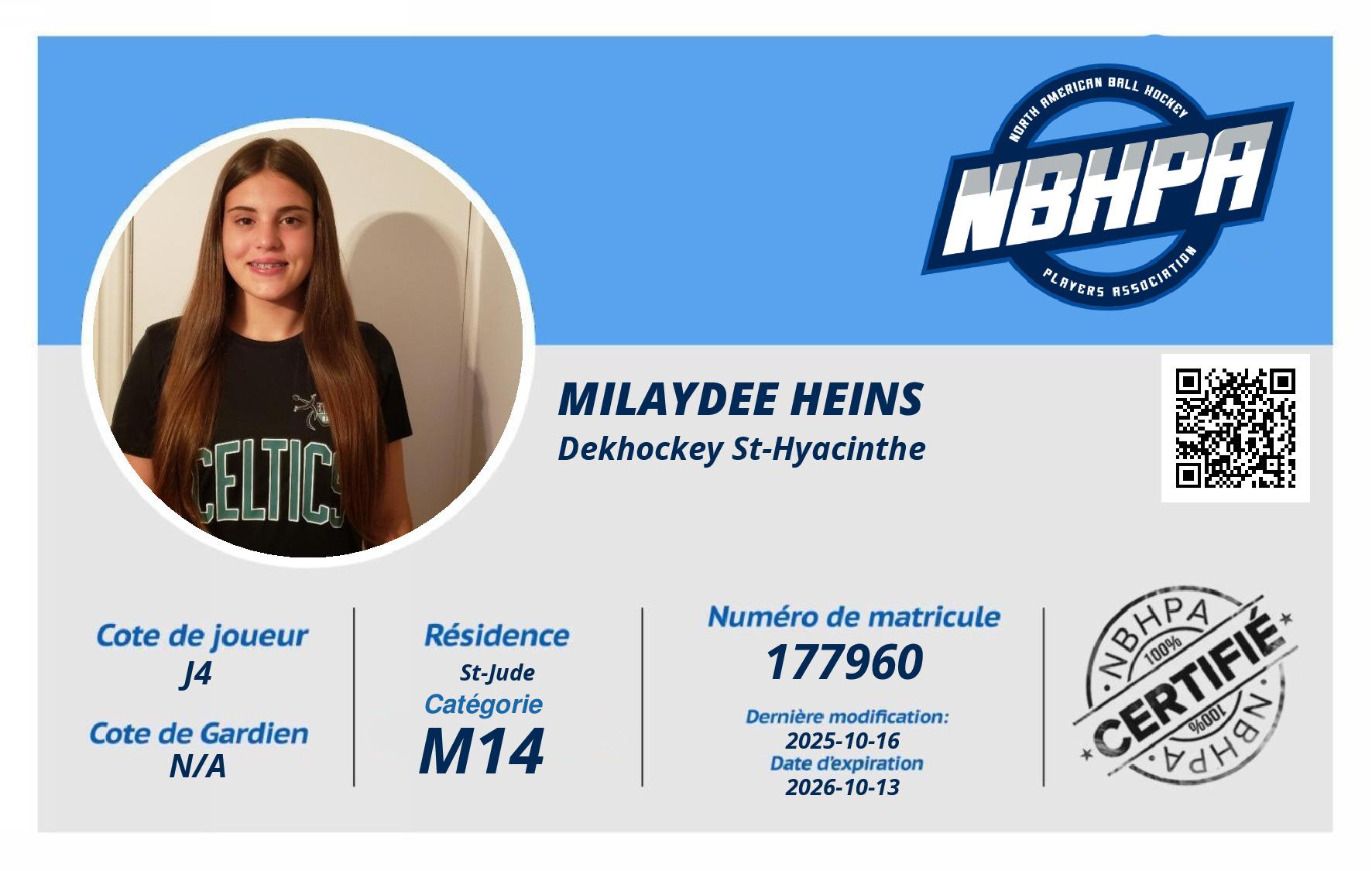 Milaydee Heins