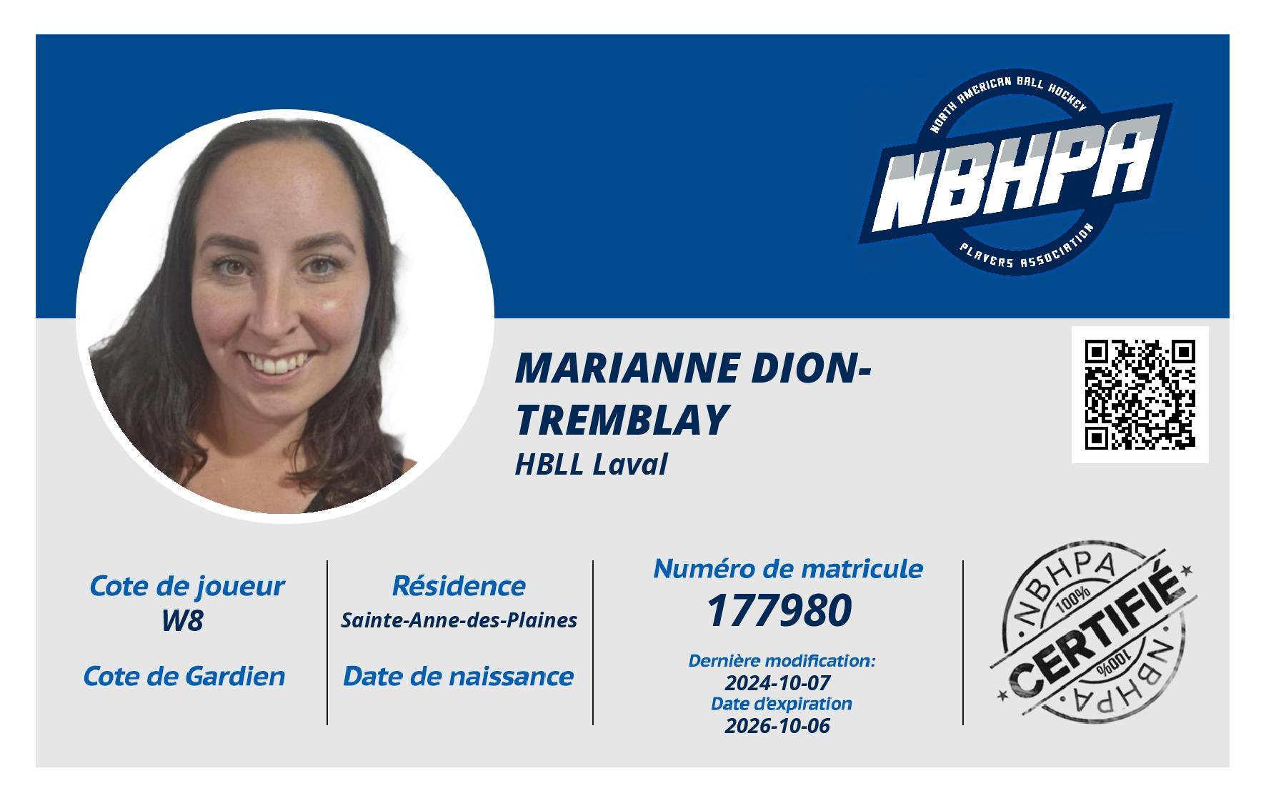 Marianne Dion-Tremblay