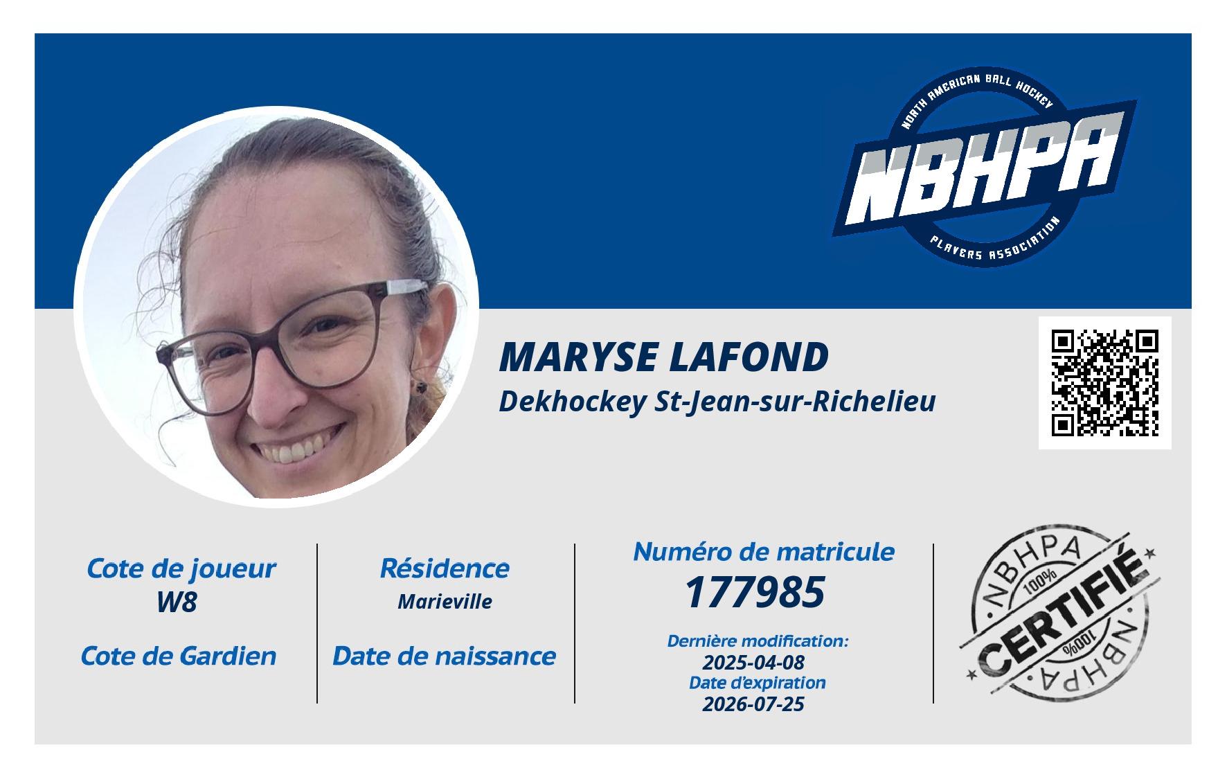Maryse Lafond