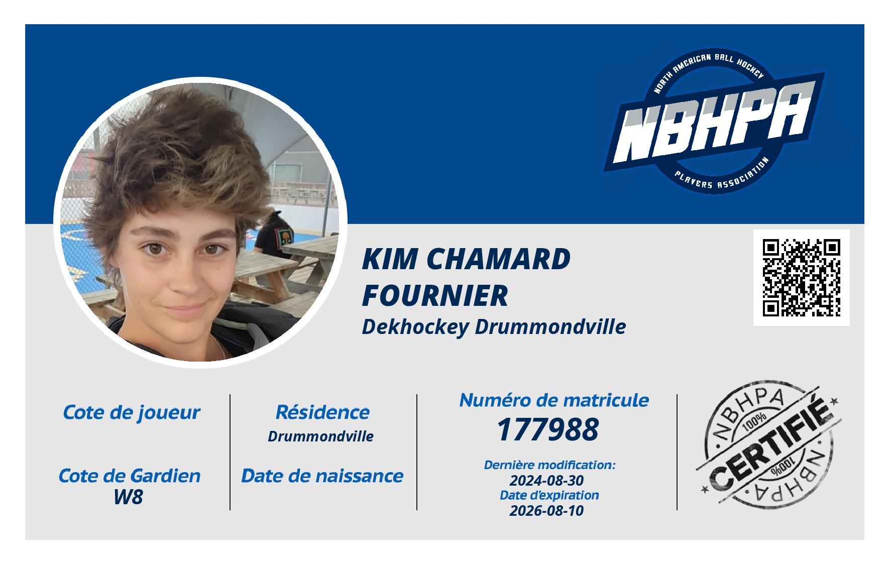 Kim Chamard fournier