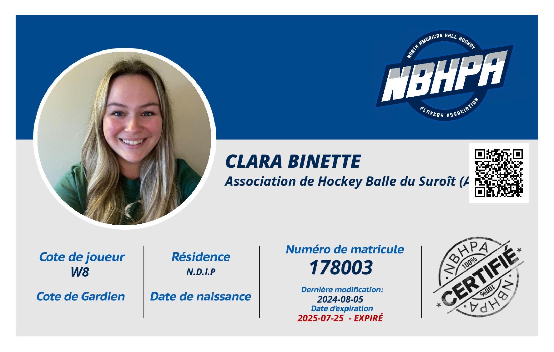 Clara Binette