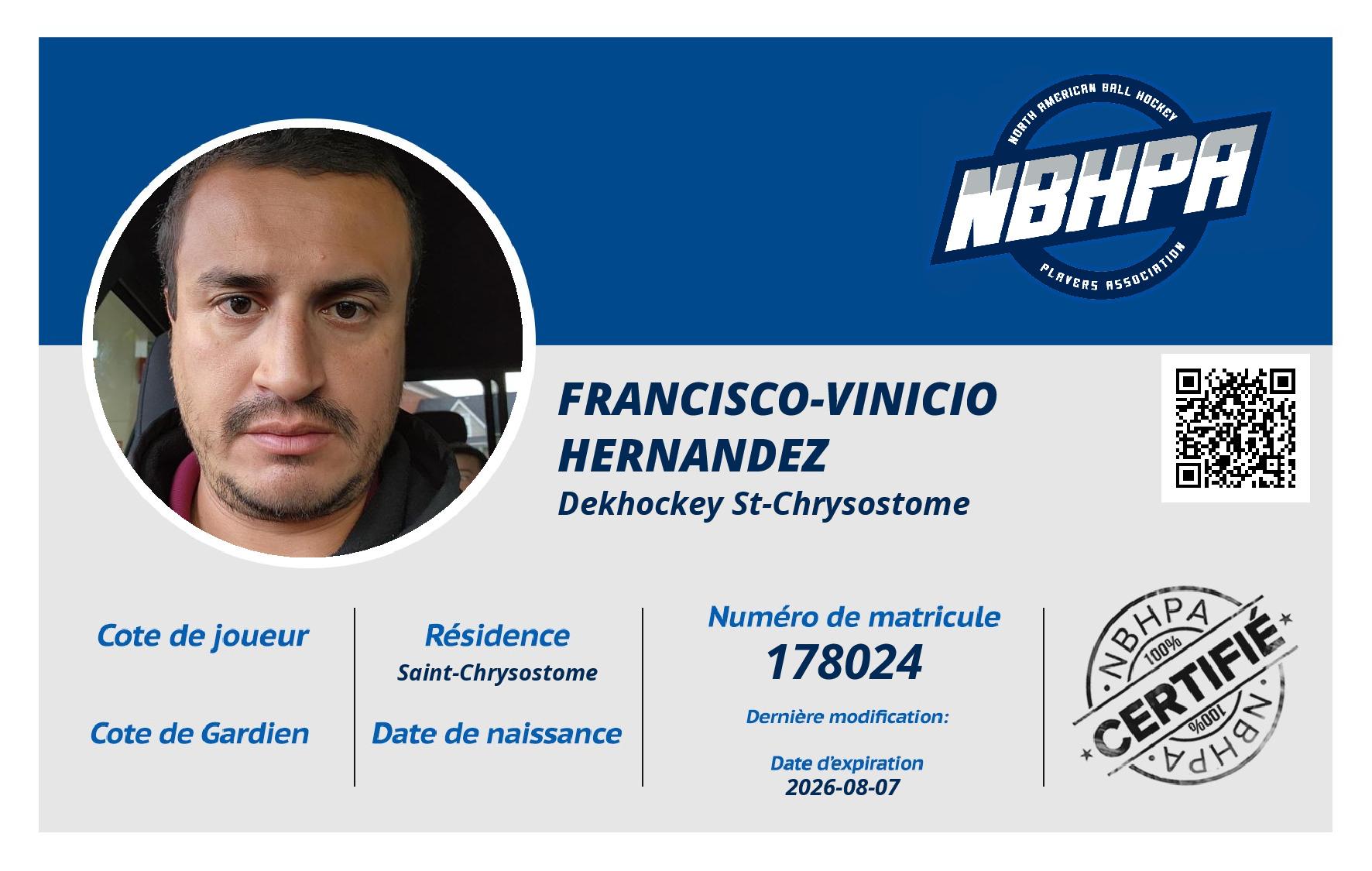 Francisco-Vinicio Hernandez
