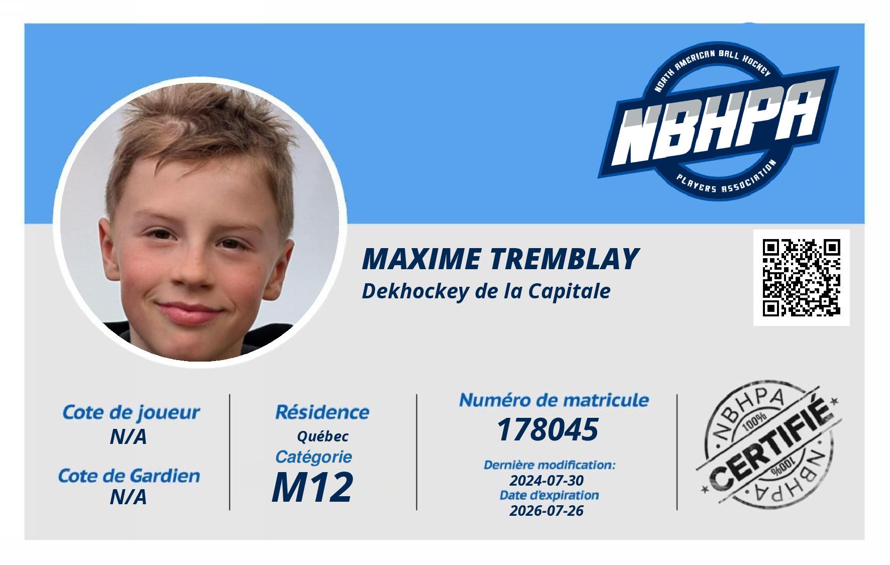 Maxime Tremblay