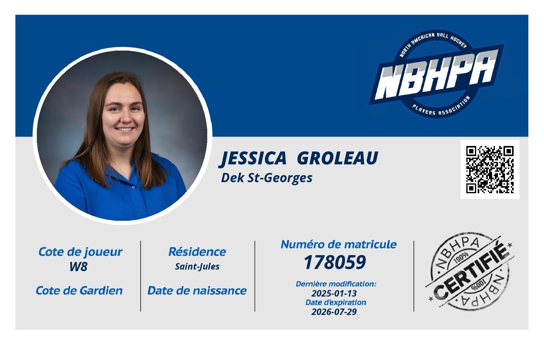 Jessica  Groleau 
