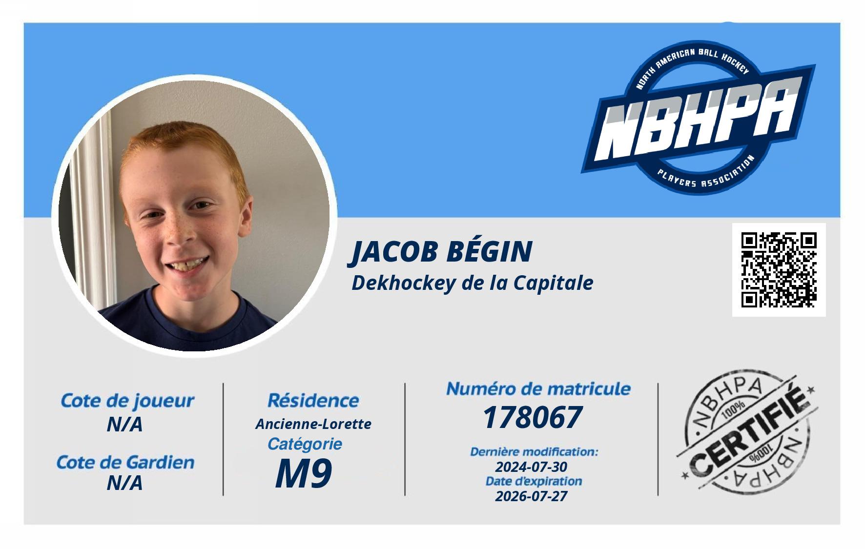 Jacob Bégin