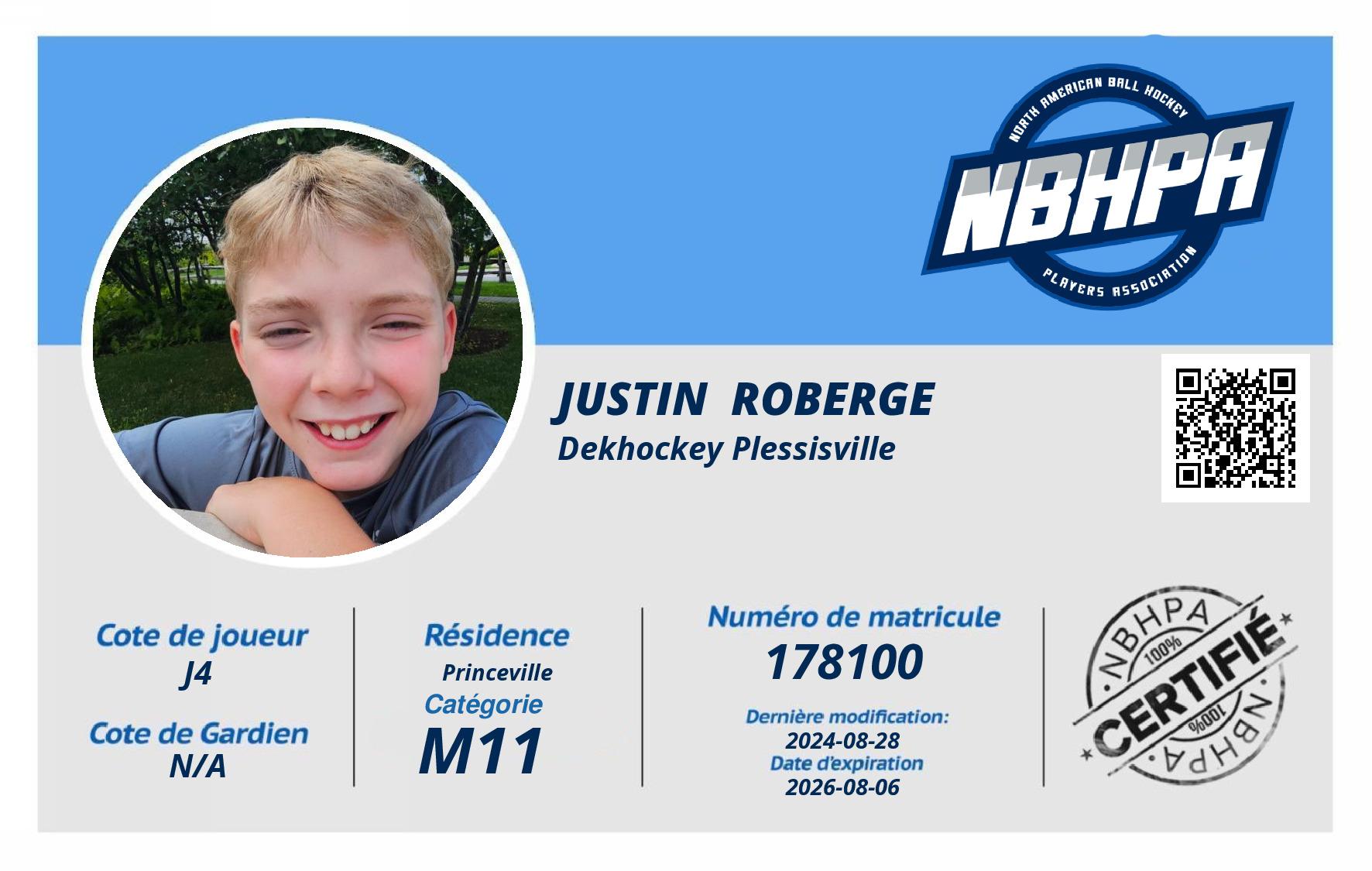 Justin  Roberge