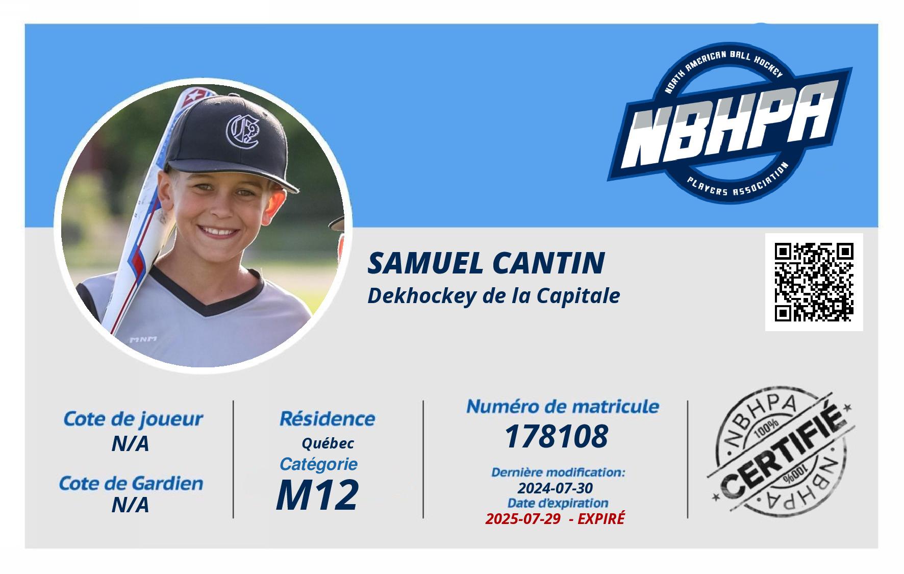 Samuel Cantin
