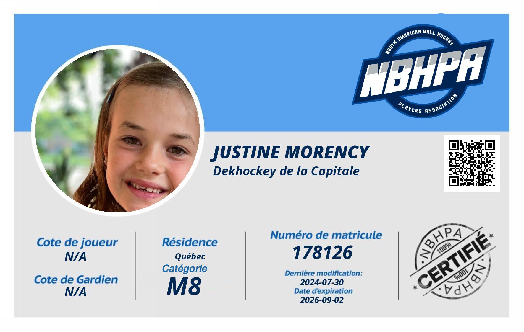 Justine Morency