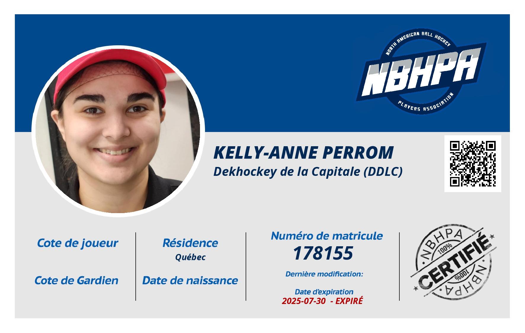 Kelly-Anne Perrom