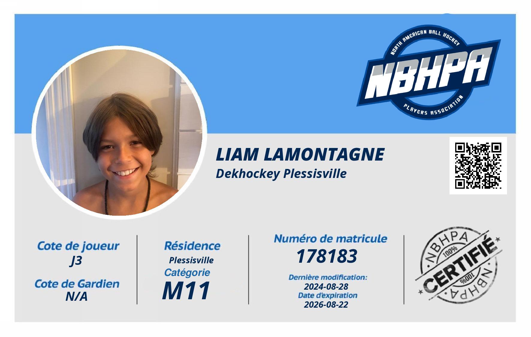 Liam Lamontagne