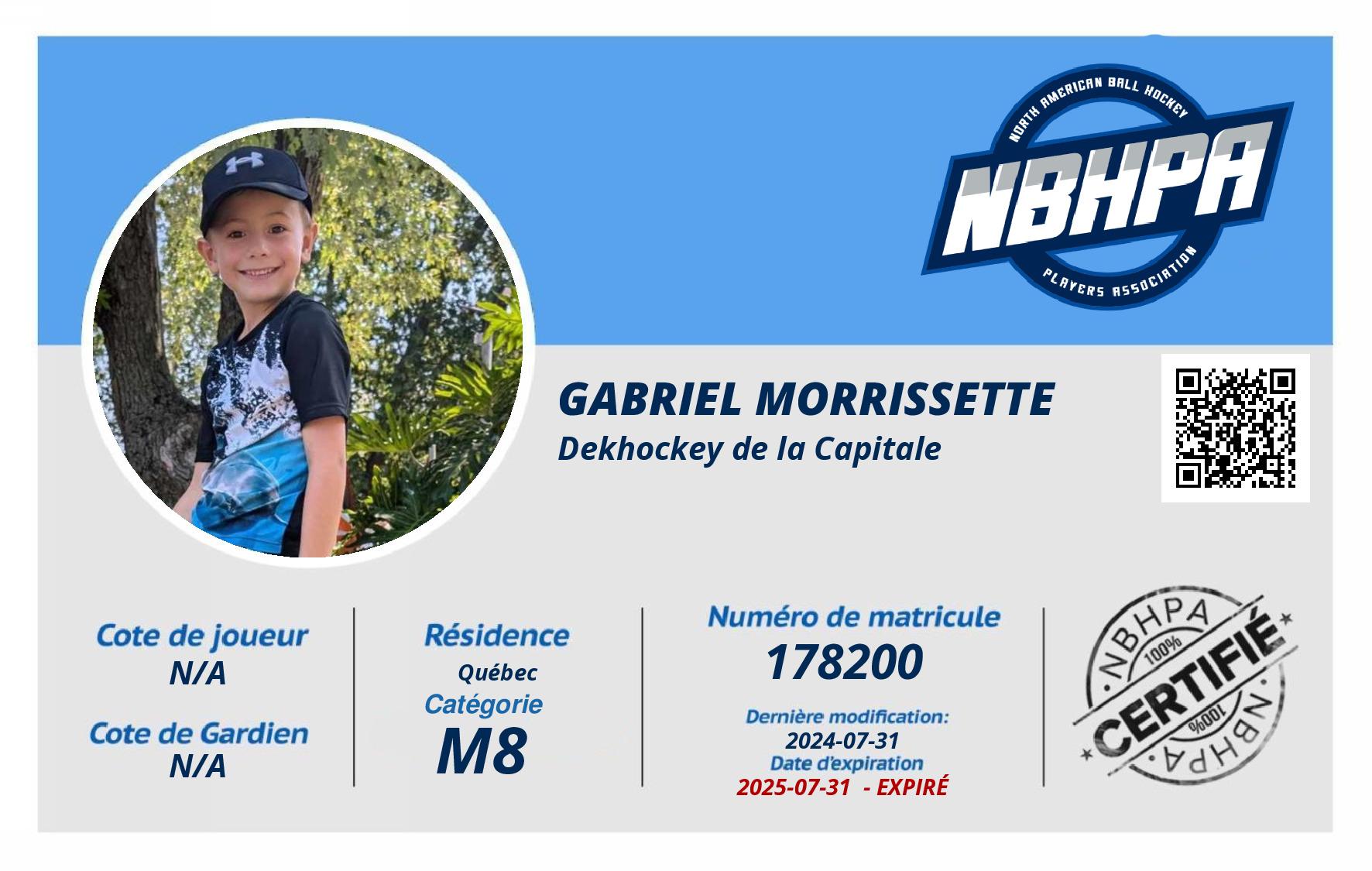 Gabriel Morrissette