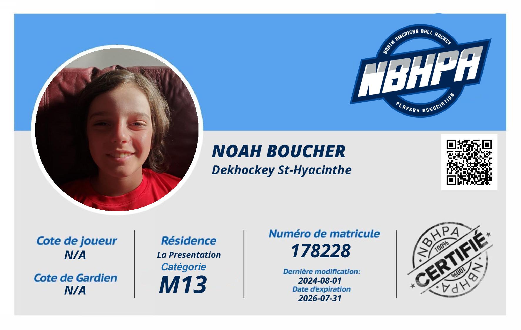 Noah Boucher