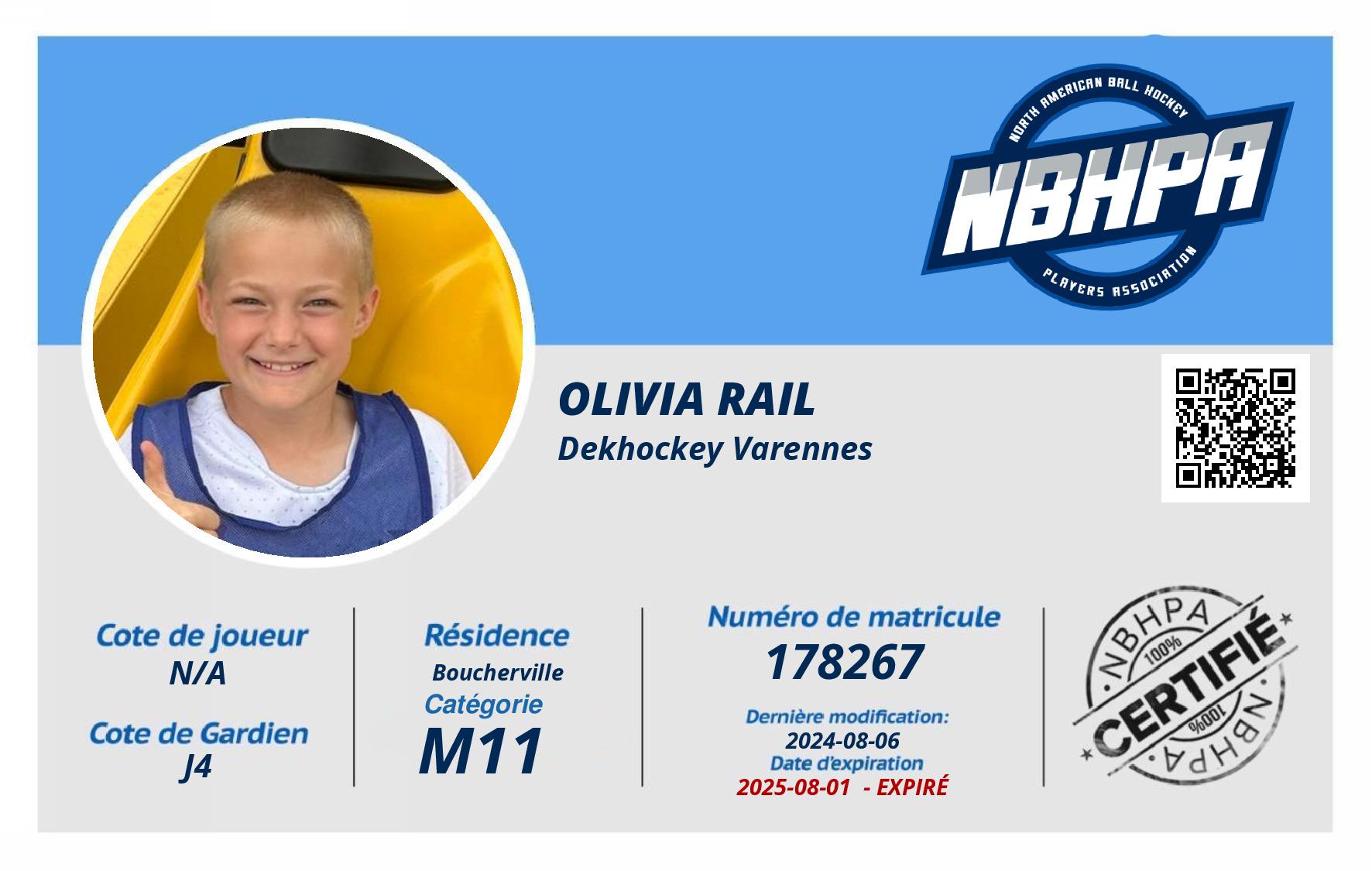 Olivia Rail
