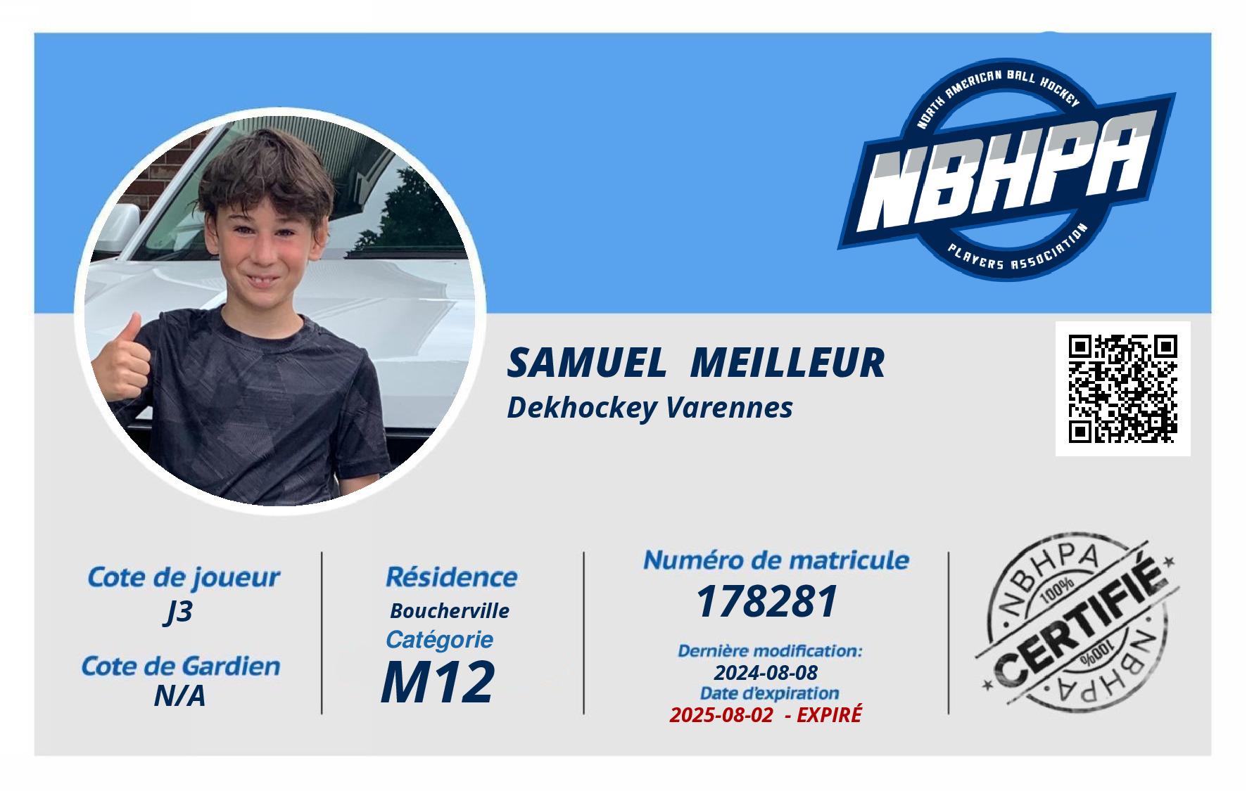 Samuel  Meilleur 