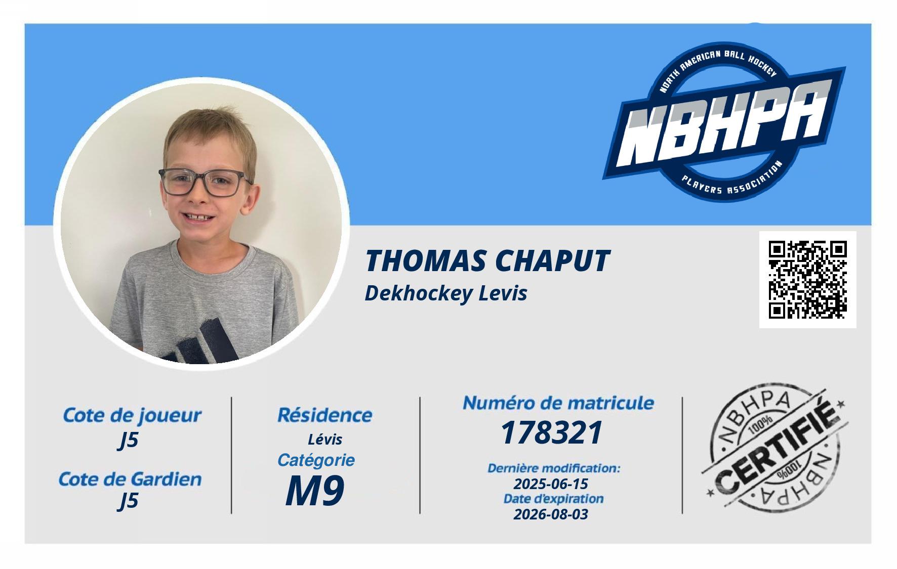 Thomas Chaput