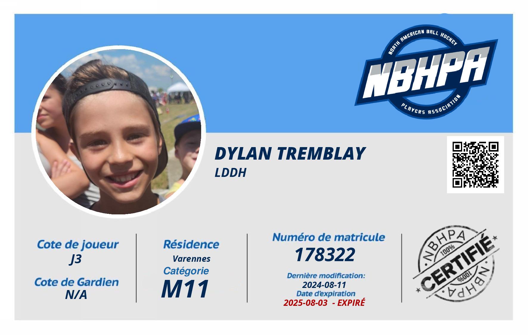 Dylan Tremblay
