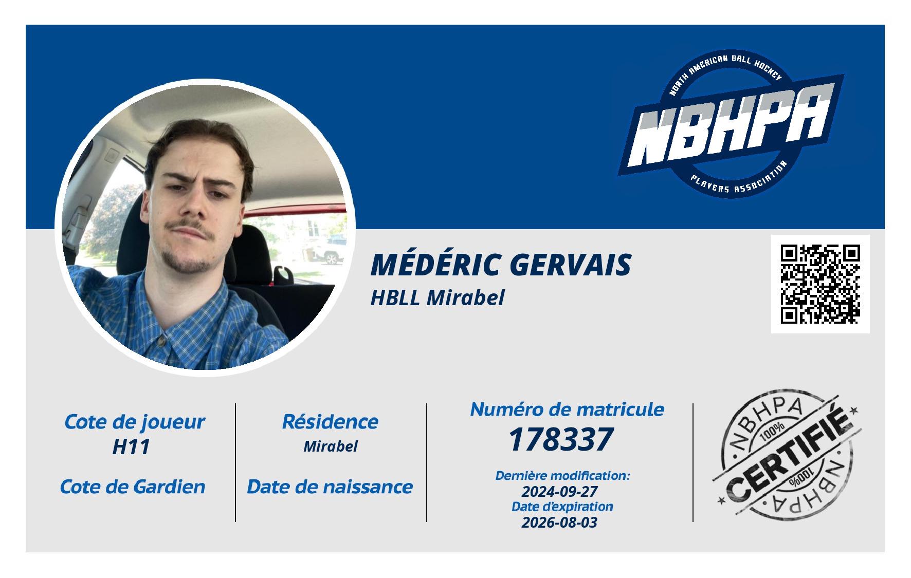 Médéric Gervais