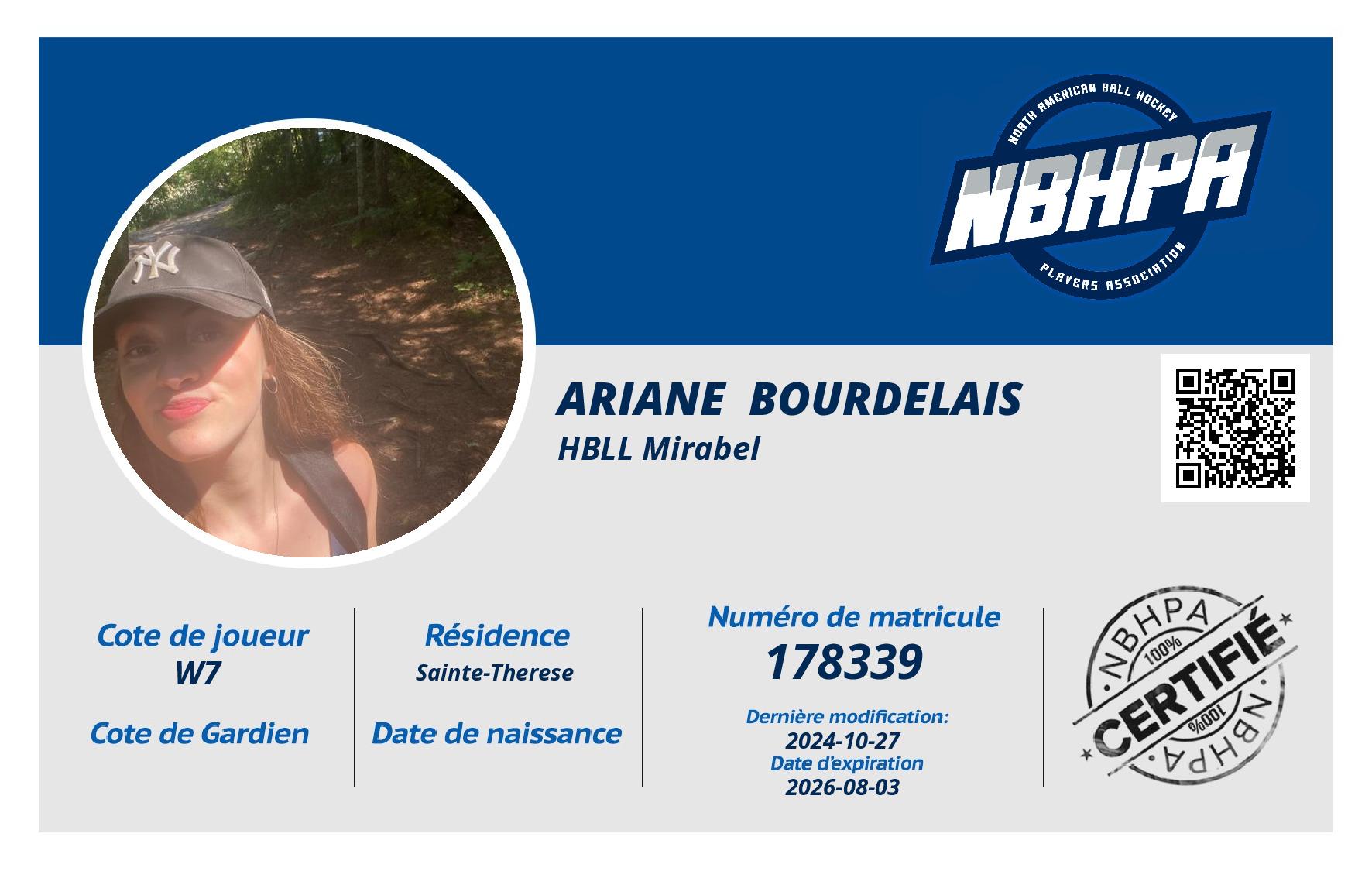 Ariane  Bourdelais