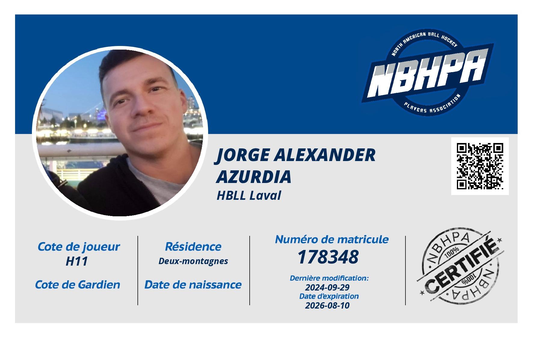 Jorge Alexander Azurdia