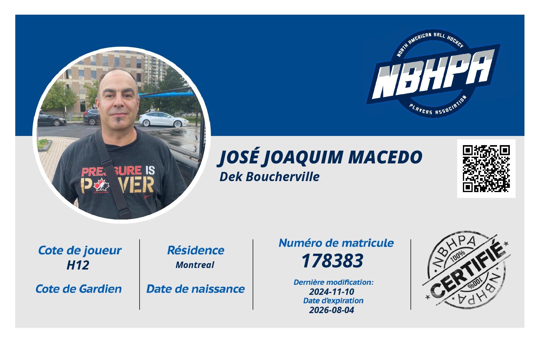 José Joaquim Macedo