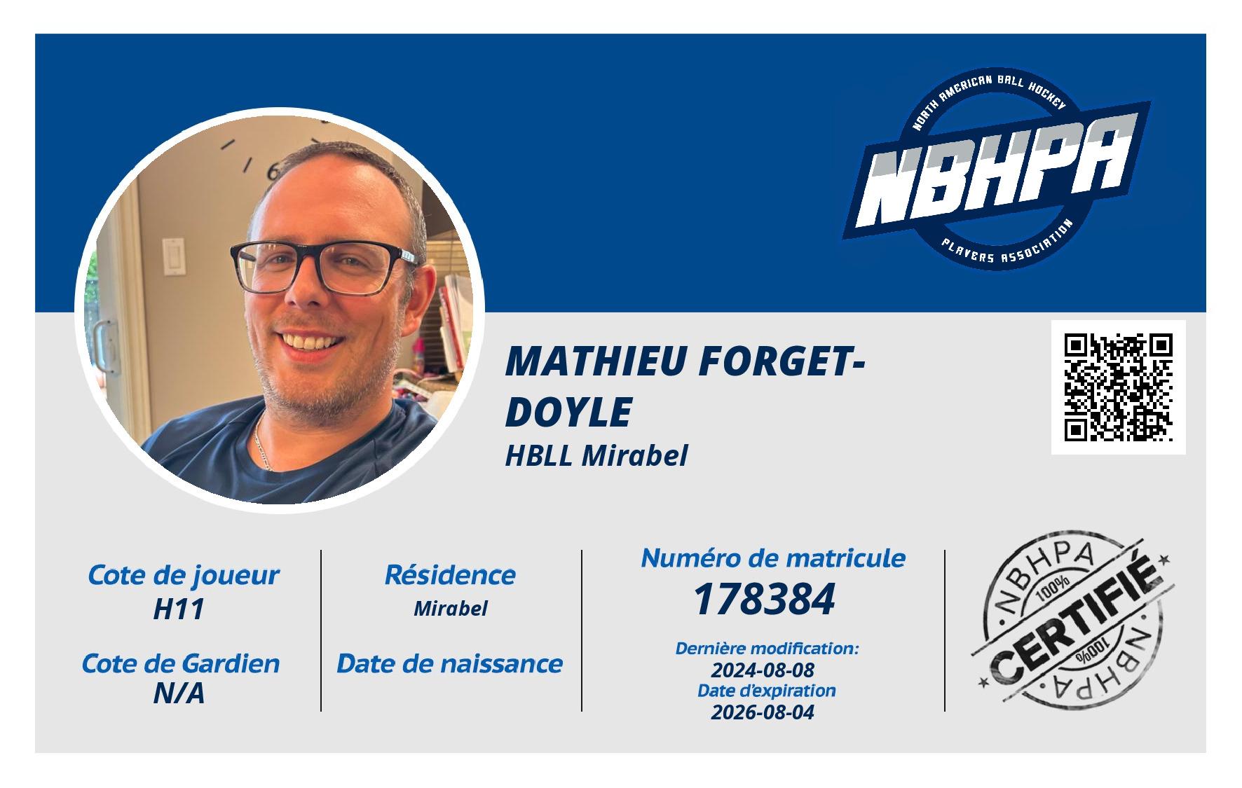 Mathieu Forget-Doyle