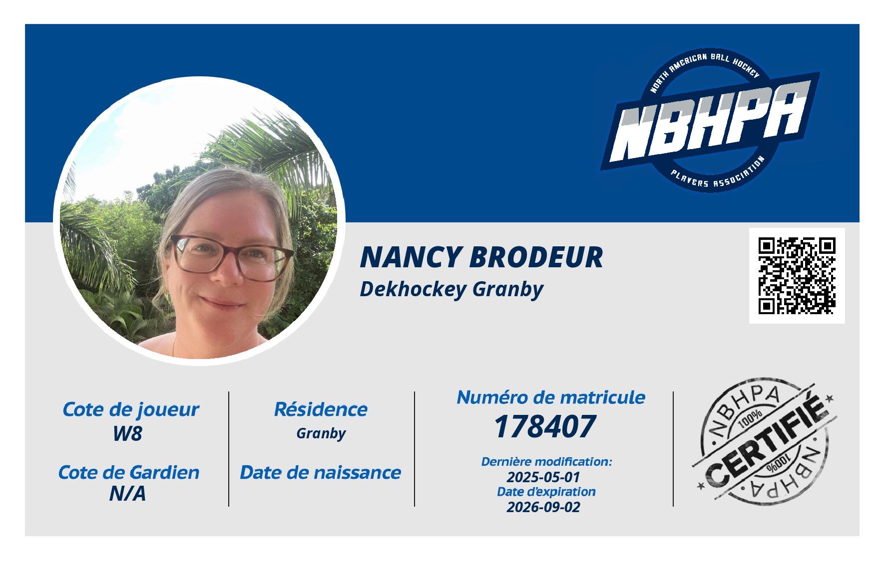 Nancy Brodeur