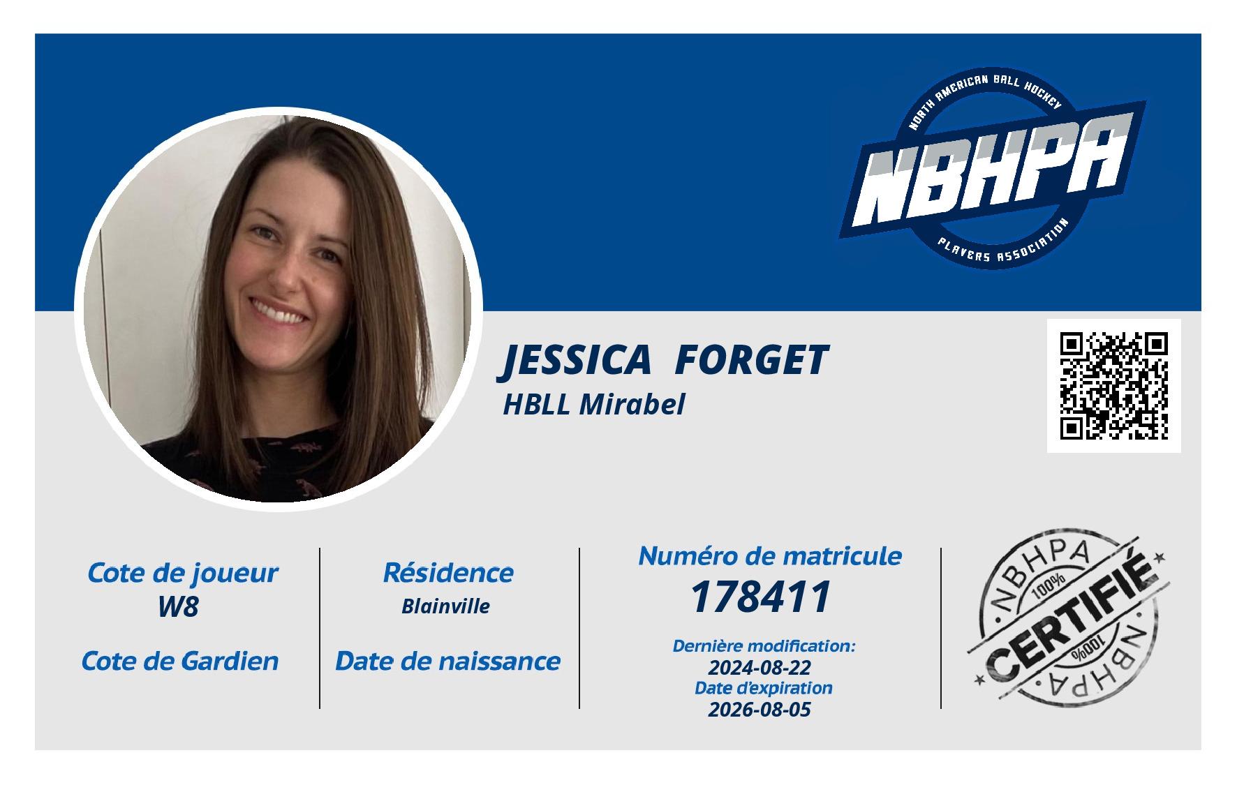 Jessica  Forget