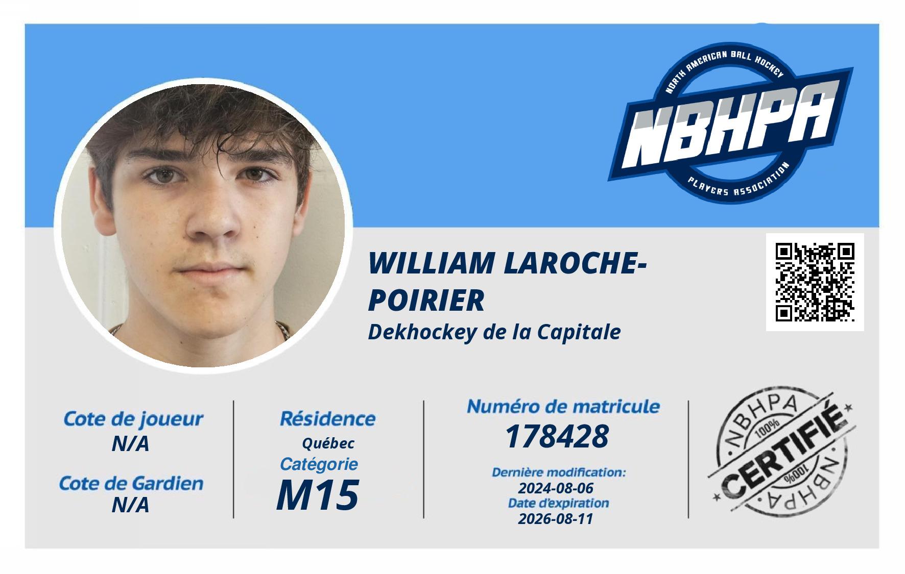 William Laroche-Poirier
