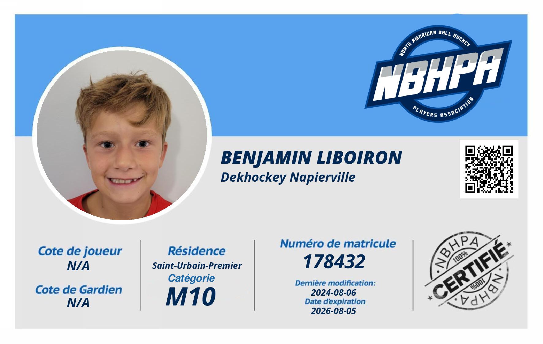 Benjamin Liboiron