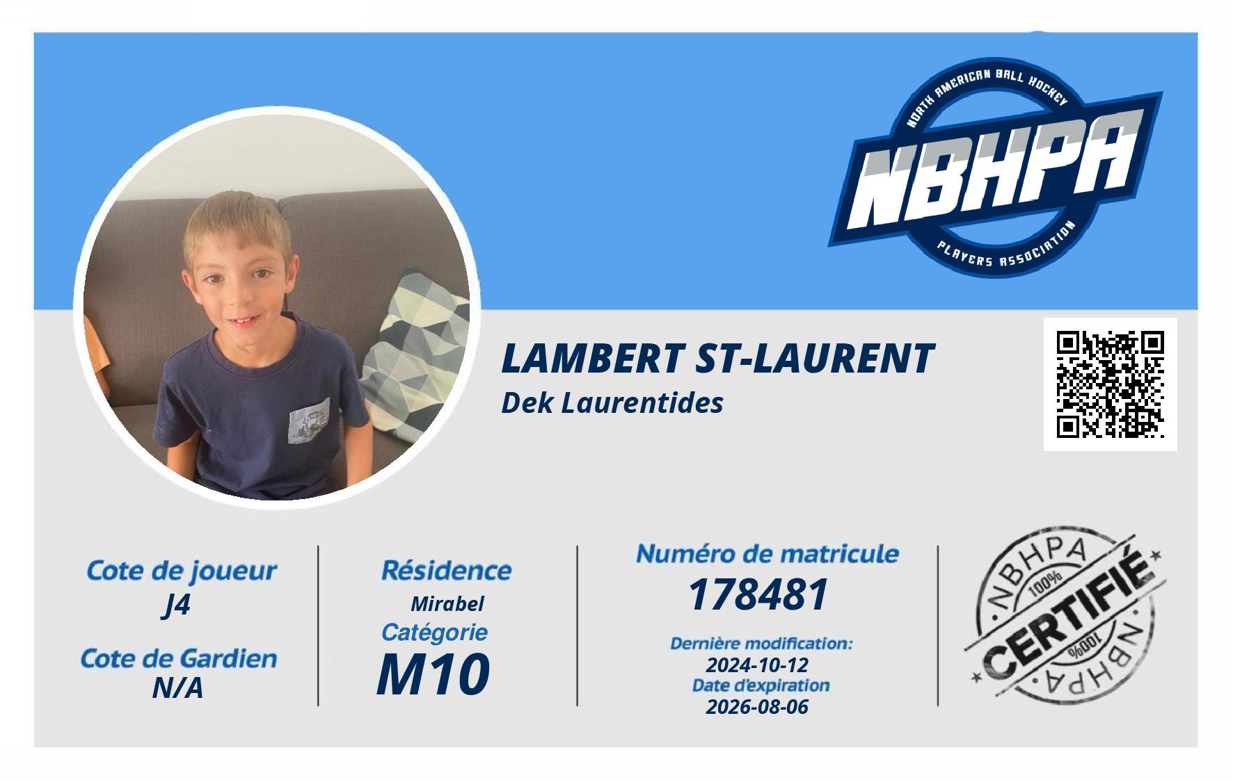 Lambert St-Laurent