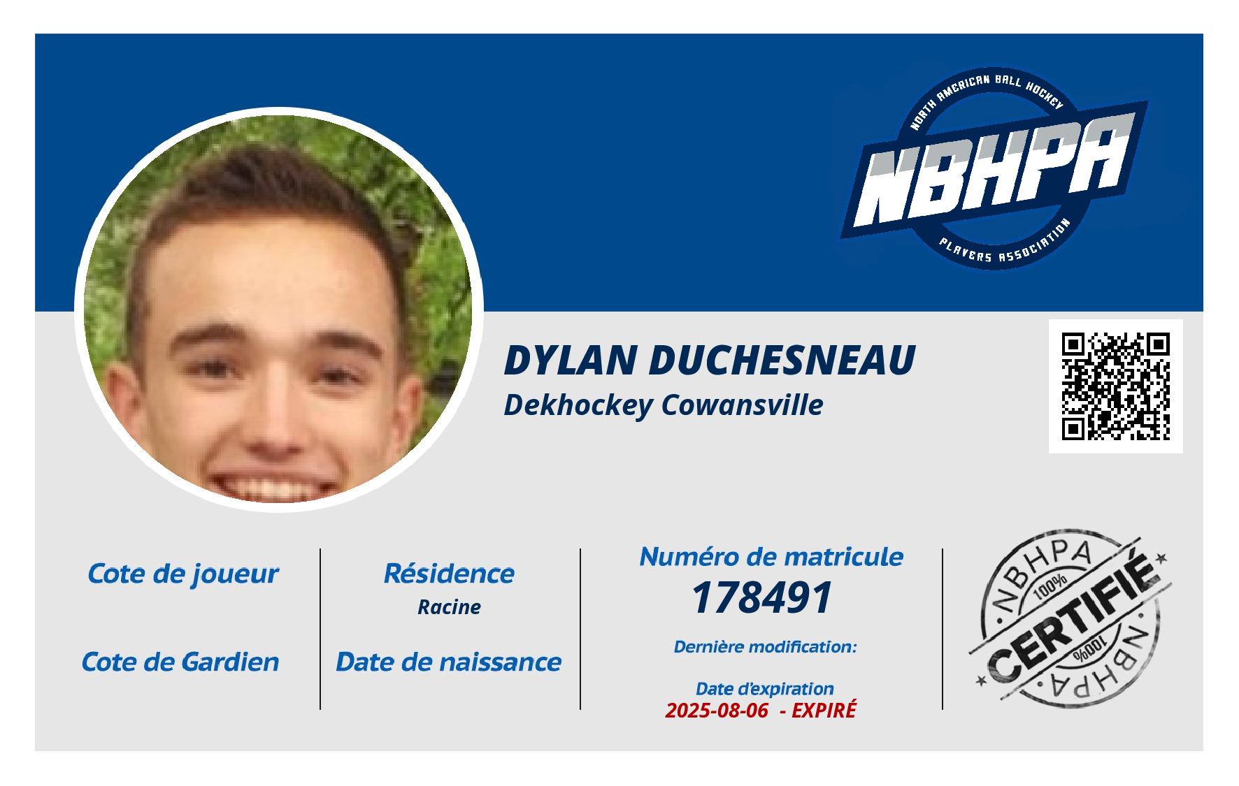 Dylan Duchesneau 