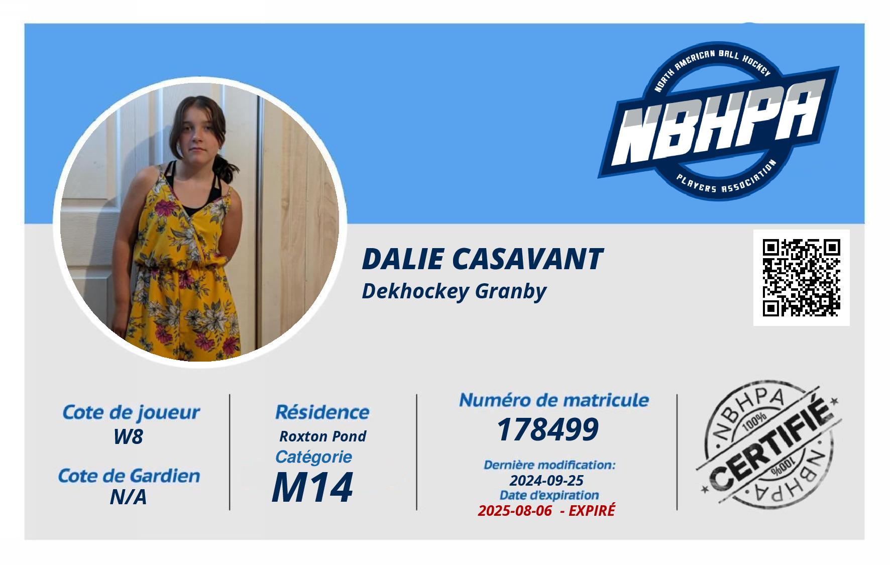 Dalie Casavant