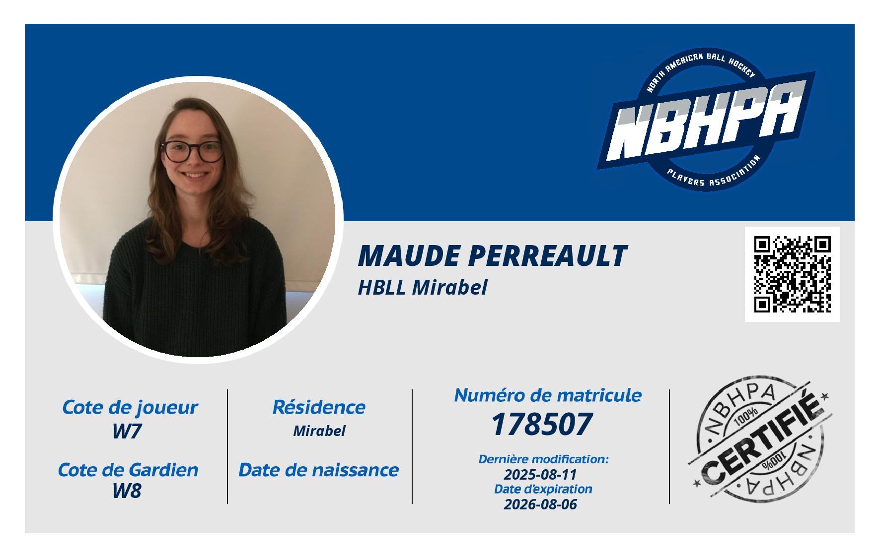 Maude Perreault