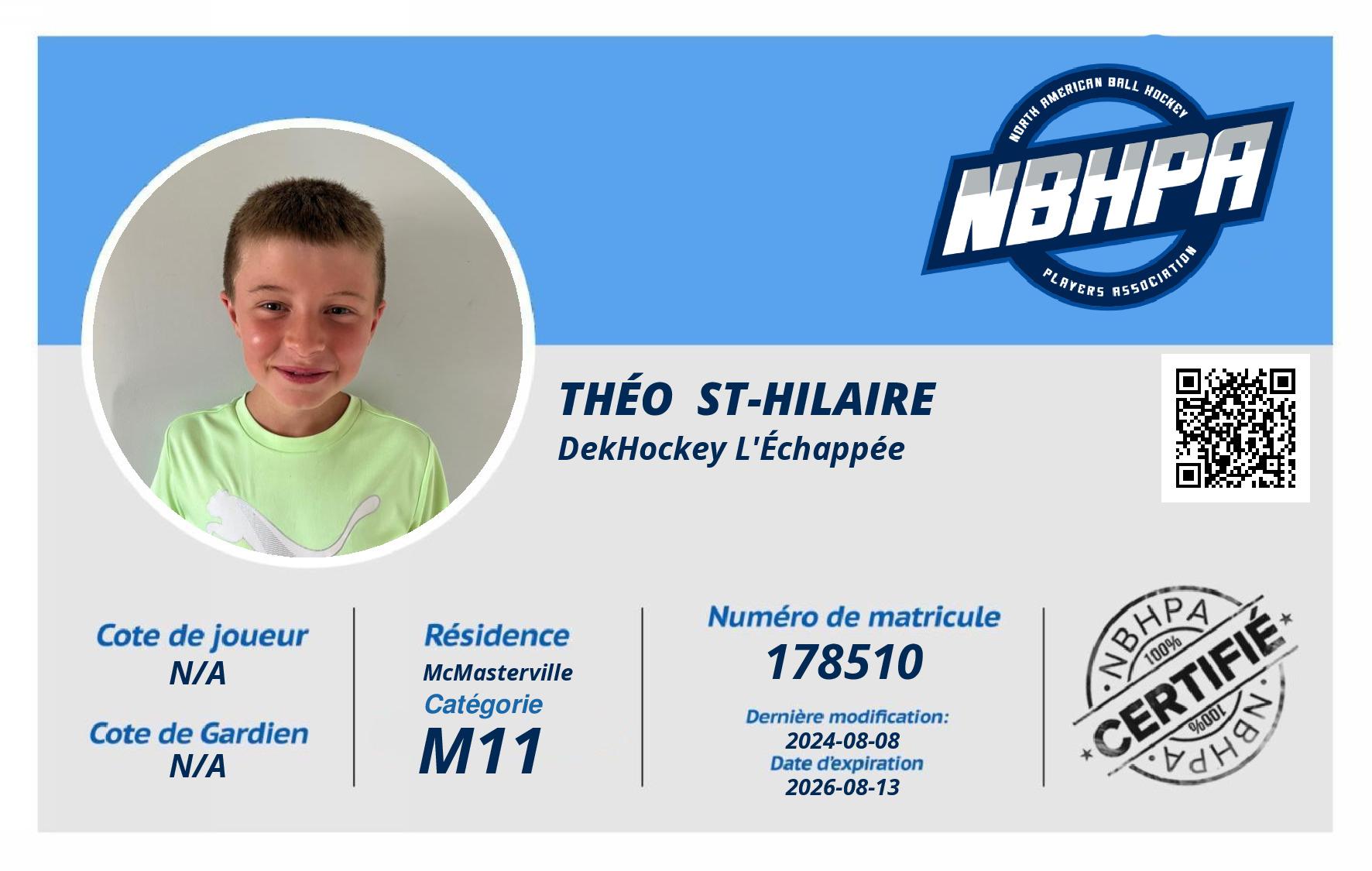 Théo  St-Hilaire