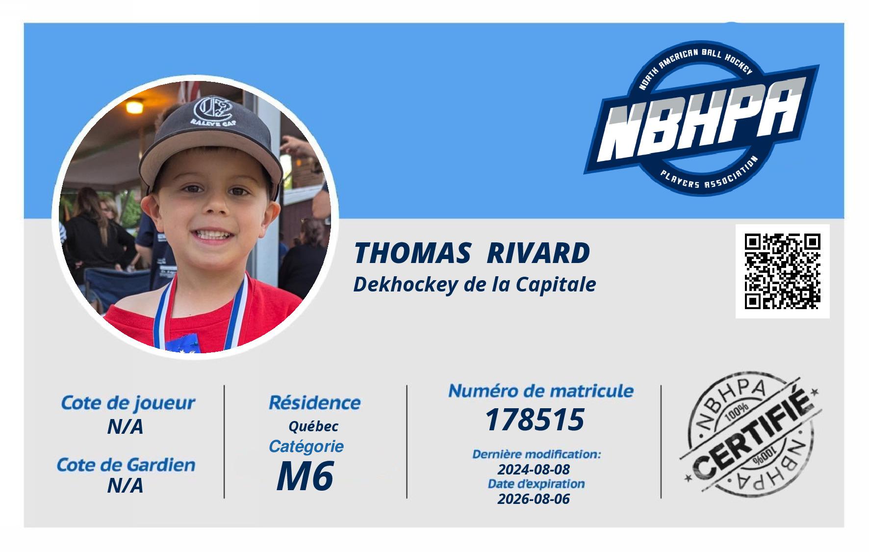 Thomas  Rivard 
