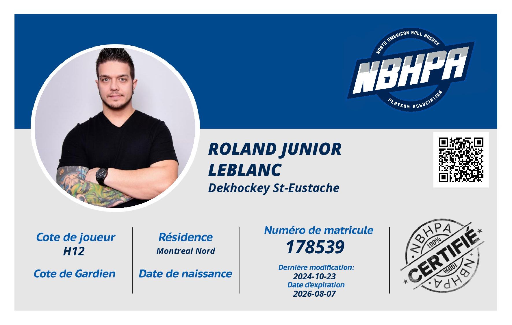 Roland Junior Leblanc