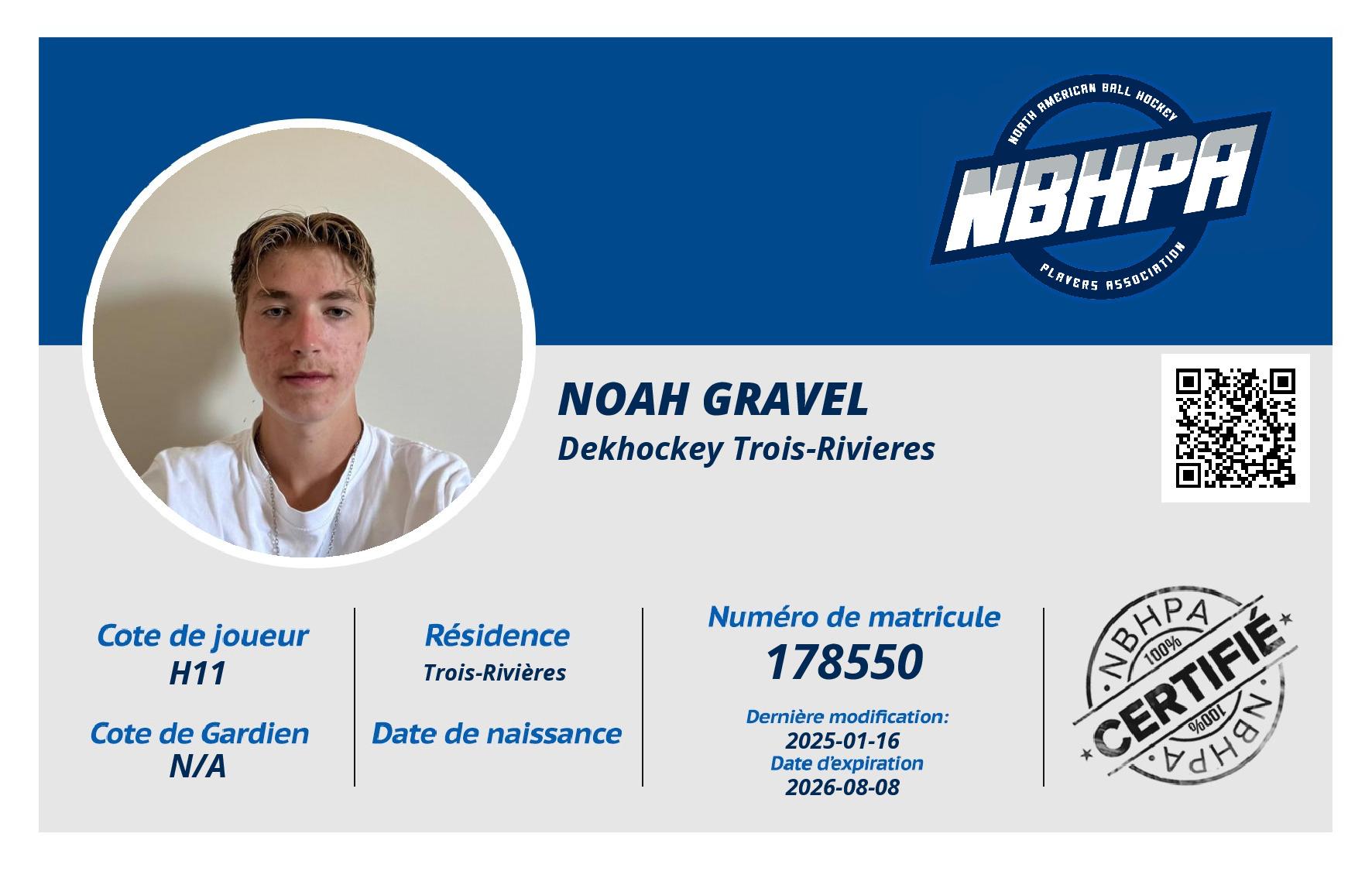 Noah Gravel