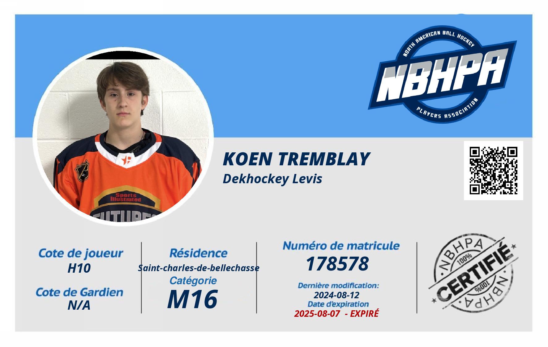 Koen Tremblay