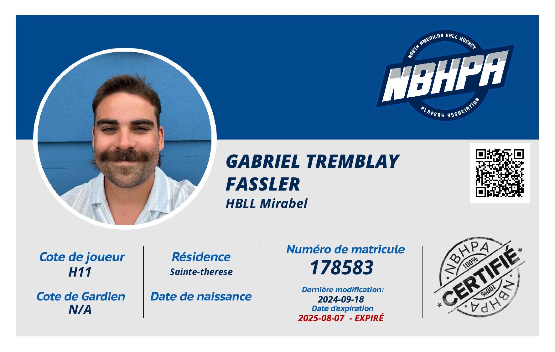 Gabriel Tremblay Fassler