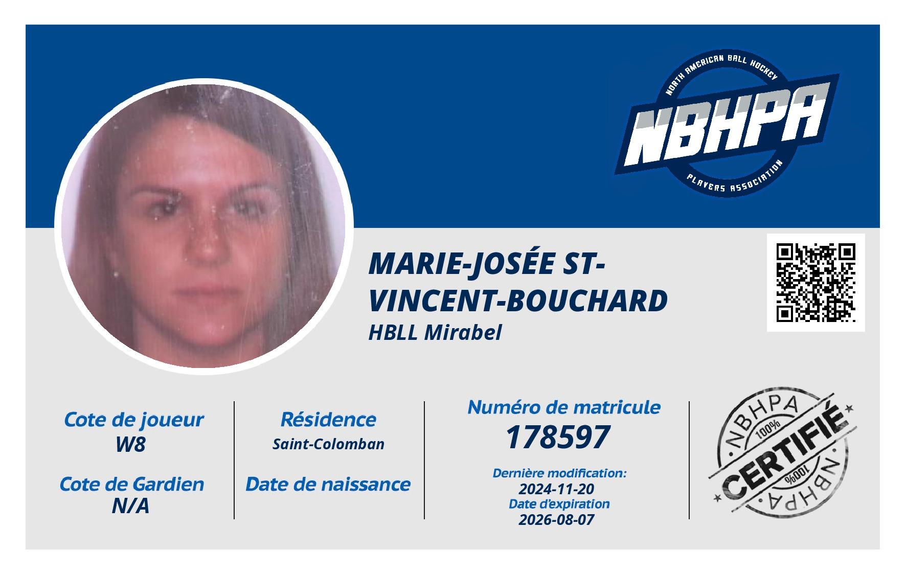 Marie-Josée St-Vincent-Bouchard